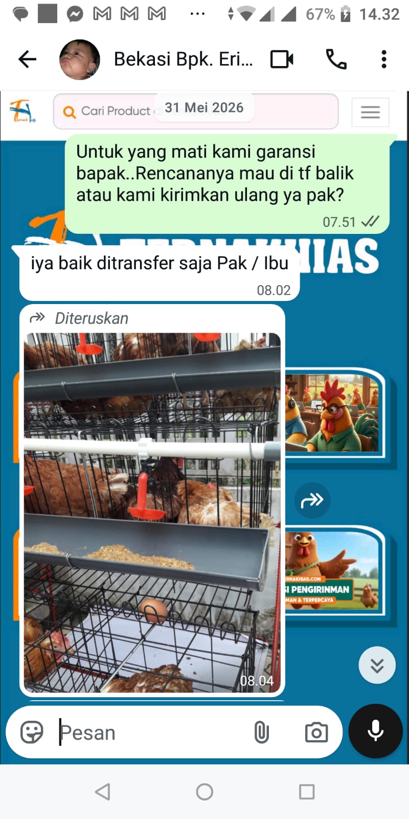 Testimoni Pelanggan Ternakhias