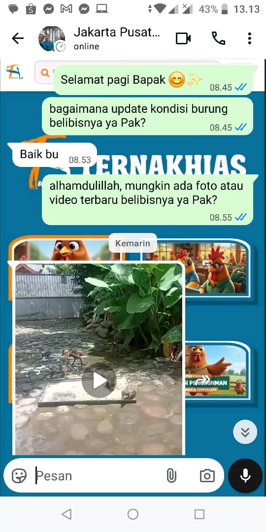 Testimoni Pelanggan Ternakhias