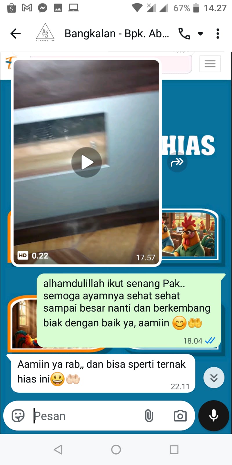Testimoni Pelanggan Ternakhias