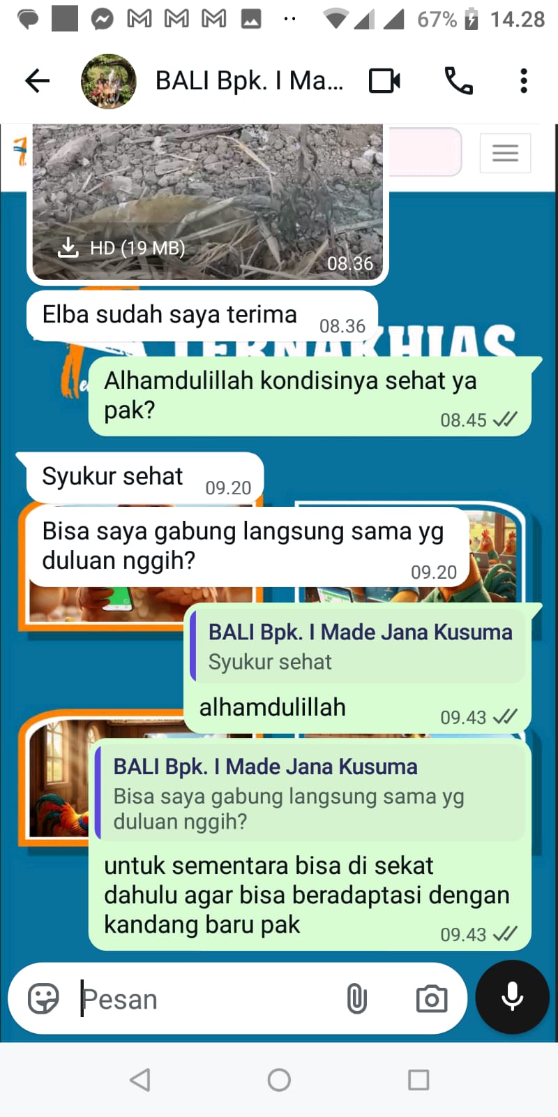 Testimoni Pelanggan Ternakhias