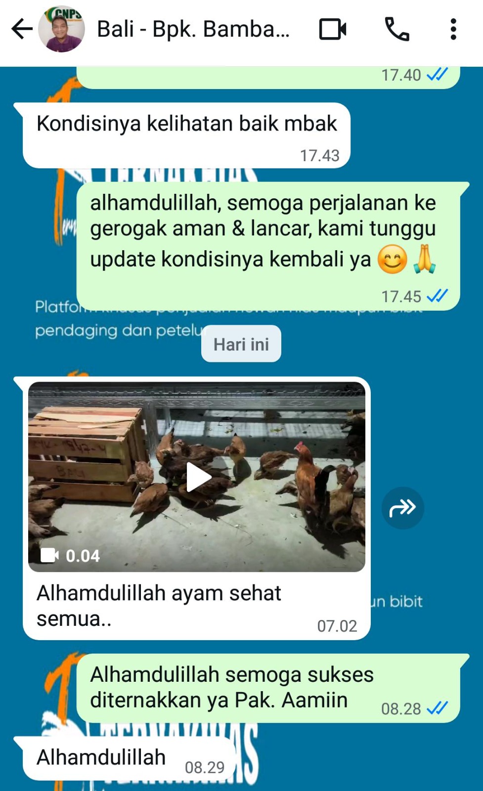 Testimoni Pelanggan Ternakhias