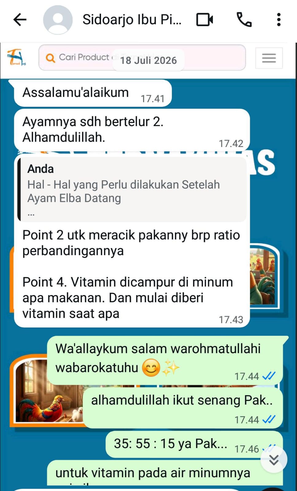 Testimoni Pelanggan Ternakhias