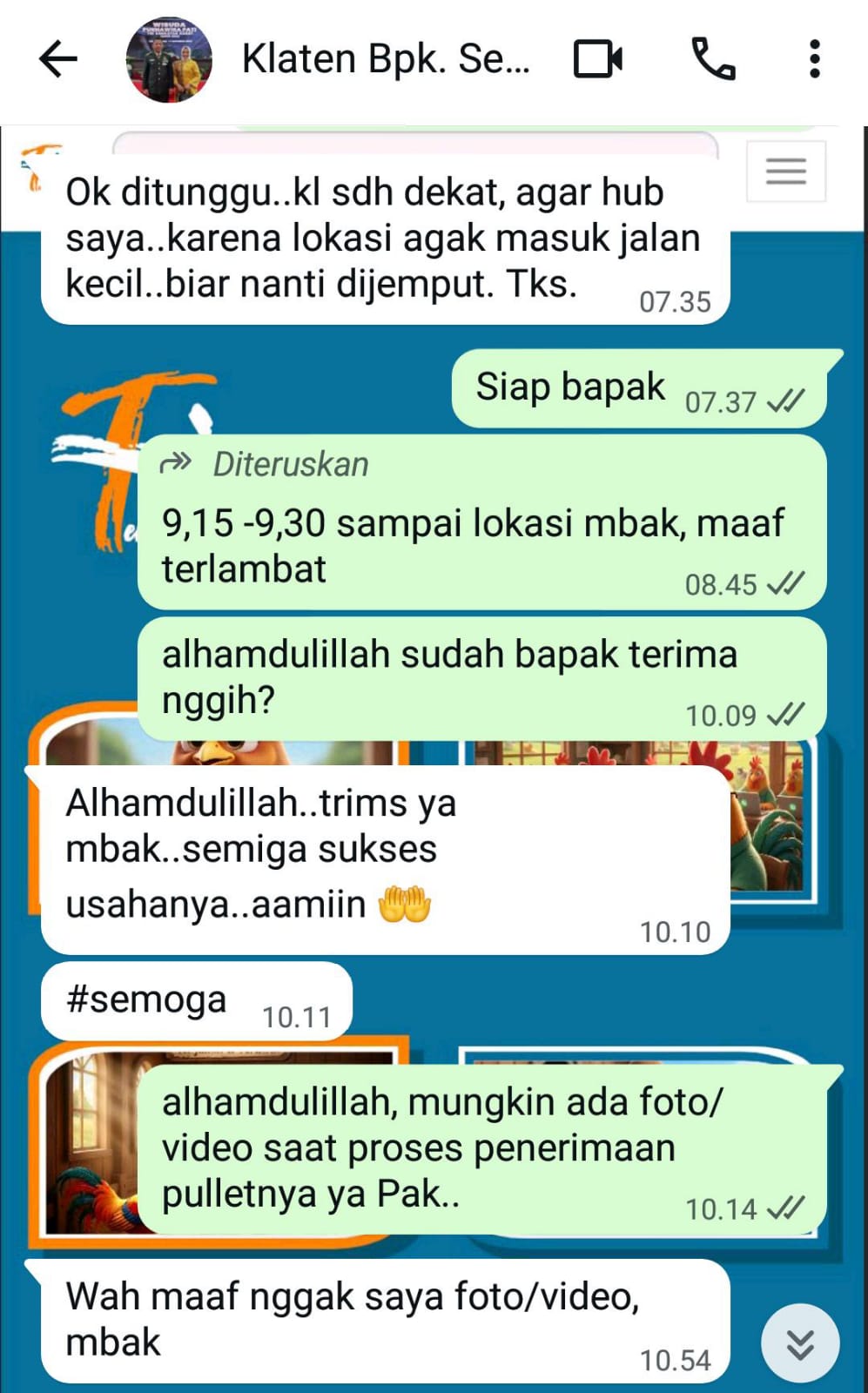 Testimoni Pelanggan Ternakhias