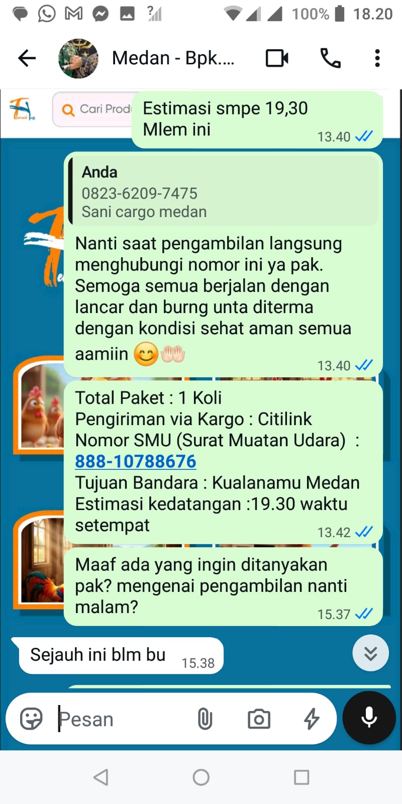 Testimoni Pelanggan Ternakhias
