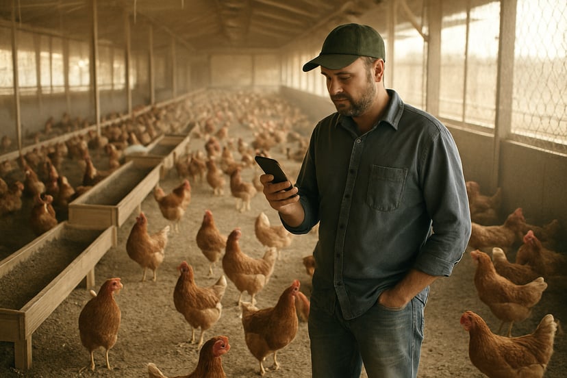 Kandang Ayam KUB berskala komersial