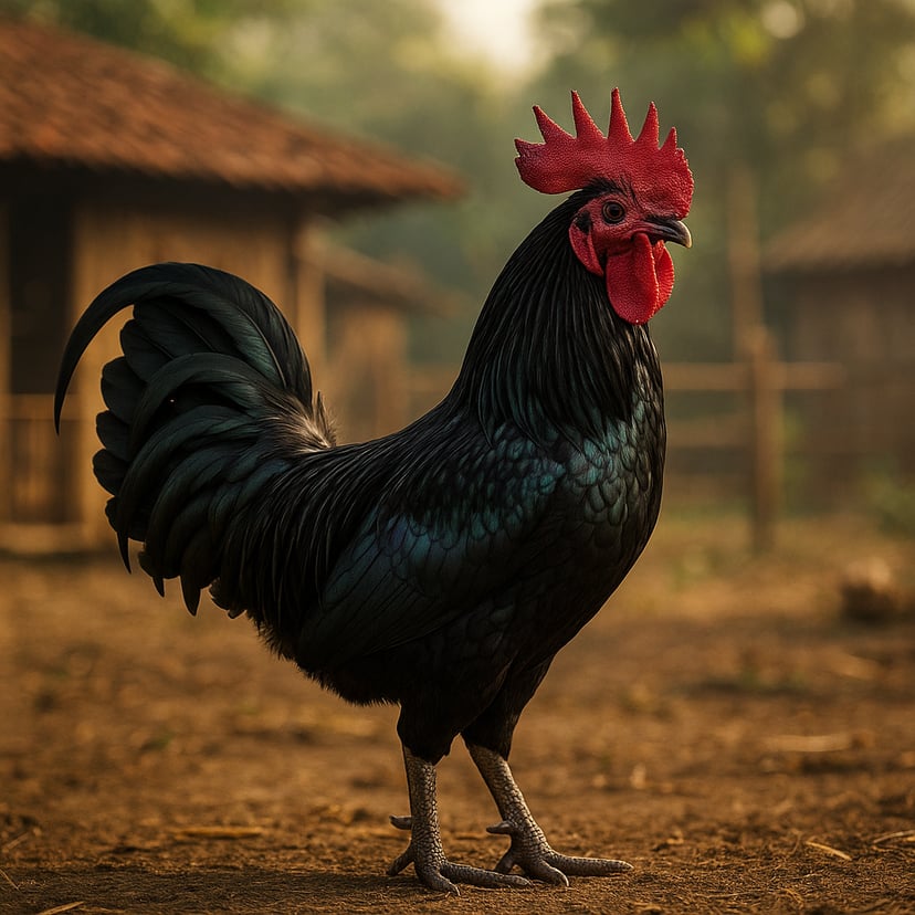 Ayam Mojosari jambul megah